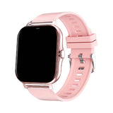Smart Watch Men's Women Gift 1.44" Screen Full Touch Sports Fitness Watches Bluetooth Calls Digital Smartwatch Wristwatch MartLion Pink  