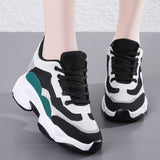 Sneakers Ladies Sports Shoes for Women Height Increased Internal Heel Flyknit Tennis Female Running Footwear Casual Designer Mart Lion   