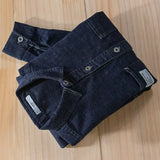 Washed Denim Shirt Men's Clothing Casual Wear Retro Cargo Jeans Sleeve Pockets Loose Oversized MartLion   