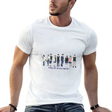 T-Shirt sweat shirts short kawaii clothes for men's MartLion White M 