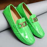 Designer Men's Loafers Driving Shoes Leather Shoes Slip on Moccasins Wedding Loafers Luxury MartLion   