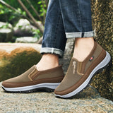 Loafers Men's Sneakers Mesh Breathable Non-Slip Slip On Vulcanized Shoes Soft Sole Solid Color Water Zapatos MartLion   
