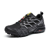 Men's Trekking Hiking Shoes Summer Mesh Breathable Sneakers Outdoor Trail Climbing Sports Mart Lion K300black 7 