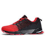 Summer Men's Shoes Breathable Running Sneakers Walking Jogging Casual Gym Mart Lion Red 39 