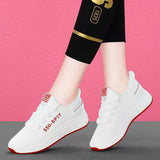 Casual Sneakers Women's Shoes Mesh Breathable Korean Style Trendy Mart Lion 550D White 36 
