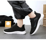 Spring Running Shoes Breathable Single Korean Edition Casual Hair Anti slip Sports Men's MartLion   