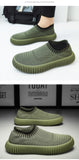 Fujeak Loafers Classic Trendy Men's Shoes Non-slip Casual Sneakers Running Lightweight Footwear Mart Lion   