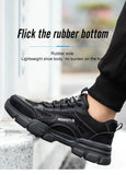 Men's Work Safety Shoes For Daily Construction Working Boots Steel Toe Puncture Proof Indestructible Sneakers MartLion   