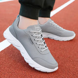 Casual Shoes Men Waterproof Leather Sneakers Outdoor Sport Shoes MartLion   