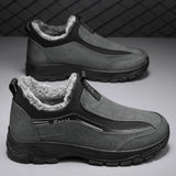 Winter Casual Men's Shoes Padded Hundred Anti-skid Boots Outdoor Cotton Warm Footwear Platform MartLion   