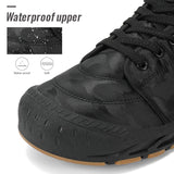 Men's Waterproof Ankle Boots Winter Warm Plush Snow Outdoor Sneakers Work Rubber Winter MartLion   