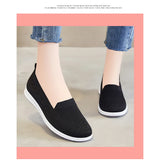 Women's Shoes Beijing Cloth  Casual Breathable Flat Sole Single  Soft Sole Mom purple MartLion   