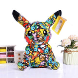 15-25cm Pokemon 40 Styles Dark Lightning Pikachu Pichu Cartoon Cute Anime Figure Stuffed Plush Dolls Pendant Toys Girl Kids Gift MartLion   