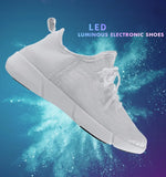 Boy Adults Luminous Glowing Sneakers Men's Women Girls Kids LED Light Children Flashing With Light USB Recharge MartLion   