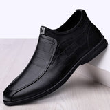 Mid-top Genuine leather Men's shoes Keep Warm Dress Winter With Fur Elegant Sapato Social Masculino Mart Lion   