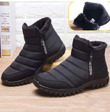 Men's Boots Snow Fur Man Shoes Cotton Shoes Keep Warm Boots Male Platform Sneakers Winter Men's Work Shoes Footwear MartLion
