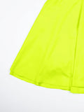 Women Tennis Skirt with Pockets Crossover Waisted Athletic Golf Skort Running Workout Skirts MartLion   