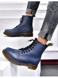 Seasons Leather Men's Shoes Ankle Boots Outdoor Casual Lightweight Designer Warm Work Classic Handmade MartLion   