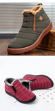 Men's Winter Snow Boots Waterproof Ankle Keep Warm shoes Non-Slip Lightweight Sneakers MartLion   