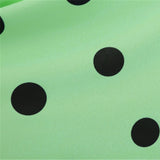 Polka Dot Summer Ladies Dress Vintage Retro With Sleeveless V-Neck  Robe Casual MartLion   