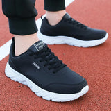 Casual Shoes Men Waterproof Leather Sneakers Outdoor Sport Shoes MartLion   