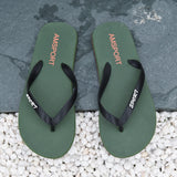 Men's flip flops for summer wear, outdoor daily anti slip splint flip flops for men's beach shoes MartLion SX103lvse 44