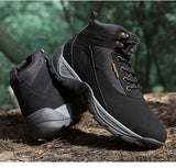 Men's Tactical Boots Waterproof Military Shoes Summer Ankle Light Outdoor Wear Resistant Mart Lion   