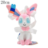 Pokemon Pikachu Plush Toys Eevee Charmander Squirtle Charizard Sylveon Toy Anime Gengar Mewtwo Scorbunny Stuffed Dolls Kids Gift MartLion Sylveon 20cm  