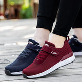 Women Walking Shoes Men's Autumn Casual Sneakers Couples Flats Lace-Up Hiking Zapatillas Mujer MartLion   