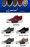 Spring Autumn Classic Red Men's High Top Sneakers Flat Breathable Canvas Shoes Lace-up Casual Zapatillas Hombre MartLion   