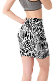 Mini Waist Skirts  Girls Leopard Snake Pattern Skirts Casual Package Hip Short Skirts Women MartLion   