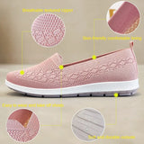 Women's Shoes Beijing Cloth  Casual Breathable Flat Sole Single  Soft Sole Mom purple MartLion   