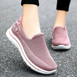 Women Shoes Summer Flying Weave Sneakers Super Light Vulcanized Mesh Breathable Sneakers MartLion   