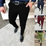 Casual Slim Men's Pants  Breathable European and American MartLion   