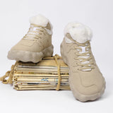 Winter Men Boots Warm Plush Snow Boots Suede Leather Casual Shoes with Fur Winter Outdoor Sneakers Non-slip MartLion