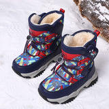 Winter Kids Boots Boys Snow Children Shoes Keep Warm Snow Boys Child Chaussure Enfant Mart Lion   