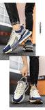 Men's Casual Sports Shoes Sulfide Walking Anti slip Thick Sole Sports Flat Soles Versatile MartLion   