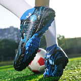 Soccer Shoes Society Men's Football Boots Soccer Outdoor Futsal Training Sport Footwear Futsal Woman Mart Lion   