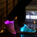 Boy Luminous Glowing Sneaker Light Up Shoes Men's Women Girls Kids LED Light Shoes Children Flashing  USB Recharge MartLion   