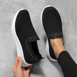 Ladies Handmade Solid Color Women Shoes Classic Casual Flat Heel Sneakers Non-slip Fashion Zapatos De Mujer Mart Lion   