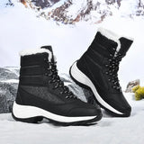 Shoes Women Winter Cotton Shoes Platform Work Outdoor Anti Slip Warm Plush Shoes Light Casual Snow Boots MartLion   