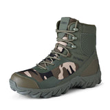 Men's Military Boot Combat Tactical Army Boot Shoes Outdoor Work Motocycle Boots MartLion Camouflage 39 