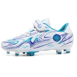 Youth Football Shoes Children's Training Competition Sports MartLion White Moon630-1 32 