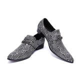 Height Increasing Leather Shoes Men's Casual Summer Breathable Trend Cowhide Mart Lion   