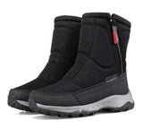 Men's Boots Winter Shoes Warm Snow Mid-calf Warm Thick Plush Winter Women Cotton MartLion   