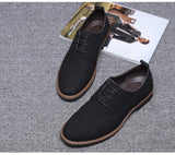 Men's Dress Shoes Oxford Leather Formal Leather Sneakers Flat Footwear Zapatos Hombre Mart Lion   