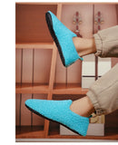 Men's Shoes Winter Slippers Indoor House Couples Plush Slipper Loafers MartLion   