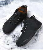 Big Size  Winter Barefoot Boots Waterproof Winter Hiking/Climbing Shoes Fur Lined Snow Boot Women Men Plush Walking Boots MartLion   