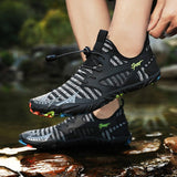 Swimming Shoes Men's Beach Aqua Women Quick Dry Barefoot Upstream Surfing Slippers Hiking Water Wading Unisex Sneakers Mart Lion   
