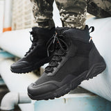 Winter Men's Military Tactical Boots Combat Special Force Desert Army Ankle Outdoor Work Safety